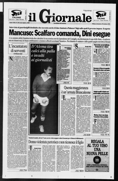 Il giornale : quotidiano del mattino